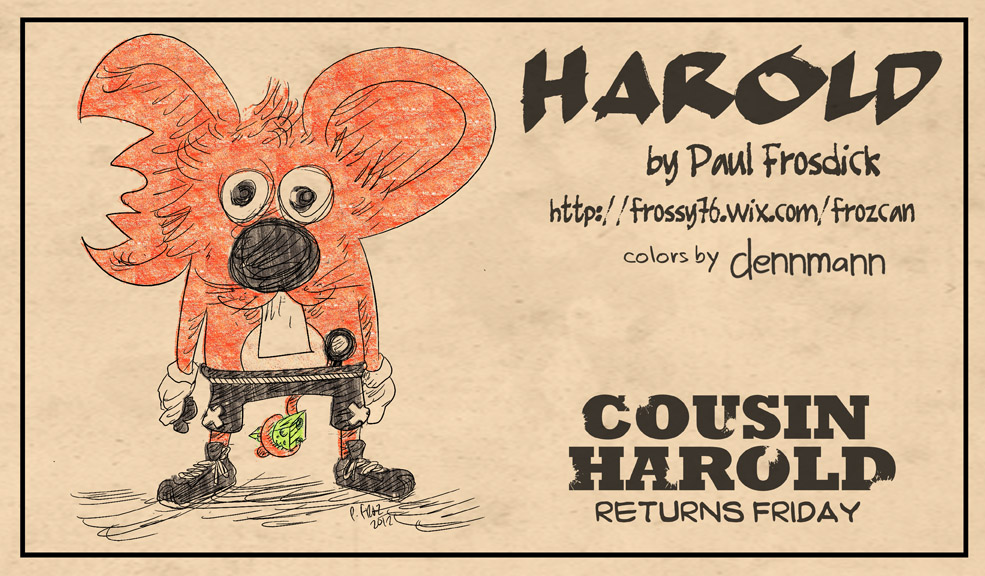Paul Frosdick Pin-up