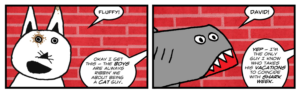 Fluffy and David