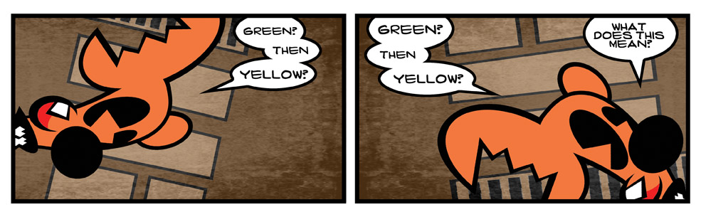 Yellow Then Green